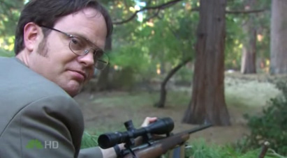 The Office Dwight with a rifle.jpg