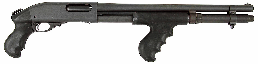 Pièce pour 870 wingmaster Shotgun_US_Remington_870_'Tac_Star'_12_gauge_slide_action_shotgun