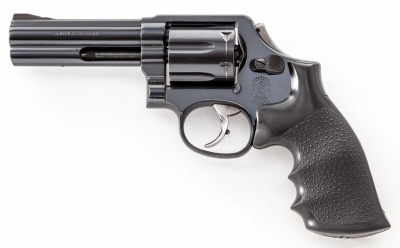 Smith & Wesson Model 581,spurless hammer,Hogue grips - .357 Magnum