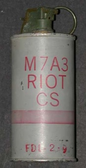 M7 CS gas grenade