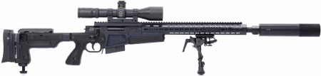 accuracy international ax rifle series suppressor