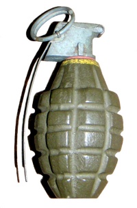 Mk 2 "Pineapple" High-Explosive Fragmentation hand grenade