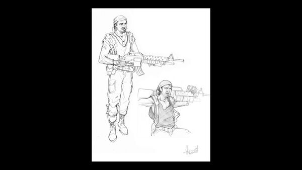 Uncharted 1 concept mutant m16.jpg