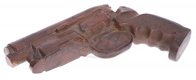 A solid brass blaster. Image courtesy of Screen Used.