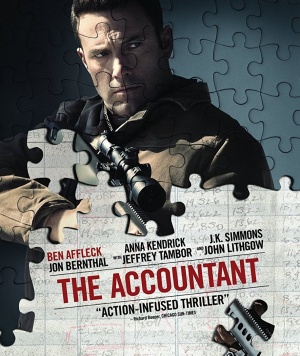 Resultado de imagem para movie poster the accountant