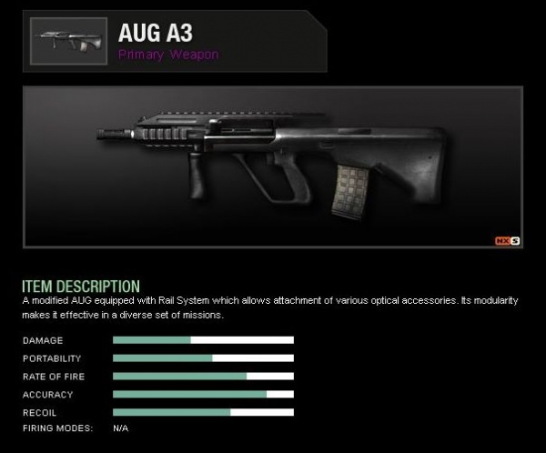steyr aug a3. Aug A3 Airsoft Rifle