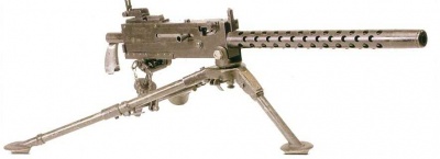 Browning M1919 .30-06 on M2 tripod