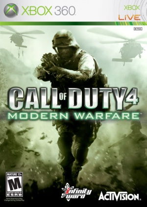 call of duty 4 guns. video game Call of Duty 4: