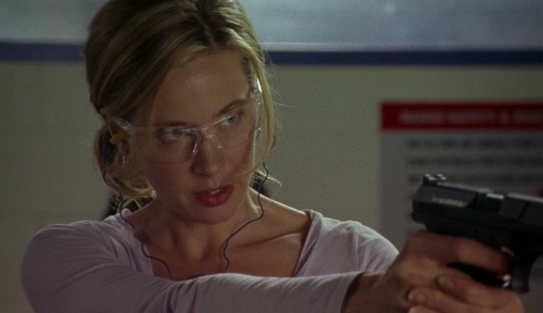 In the pilot episode Lucinda Anne Dudek uses a Walther P99 at the police 