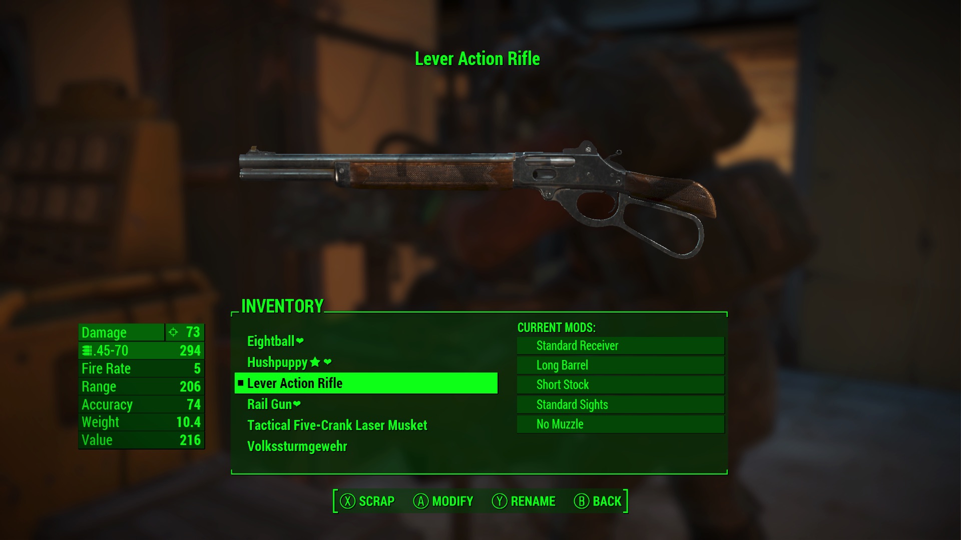 Fallout 4 action rifle фото 16