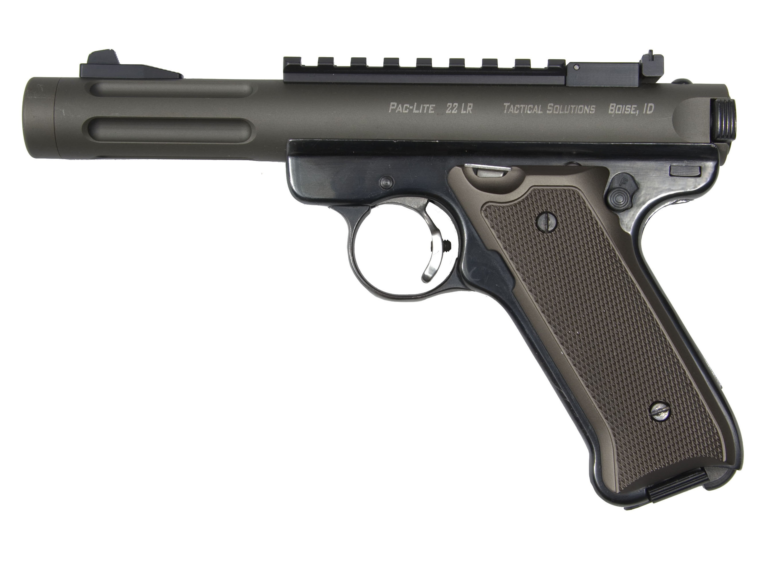 Tactical solution. Ruger Standard MK II 1993. Ruger Mark 2. Pistole b&t MK II Tactical.