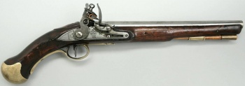 Tower Sea Service Pistol used by the Royal Navy.