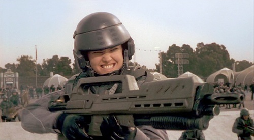 Lanzaplasma, Wiki Starship troopers