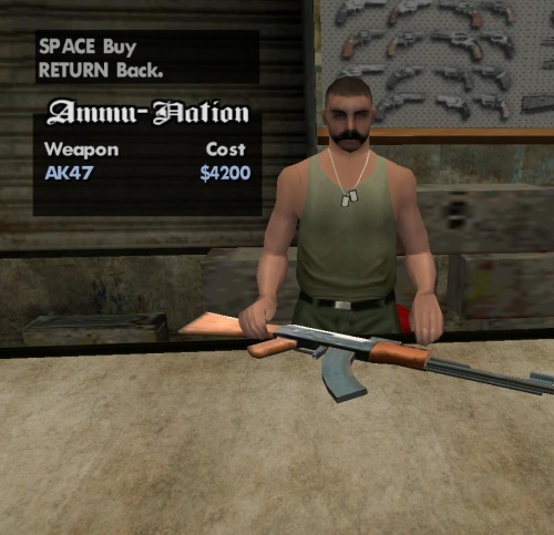 Weapons in Grand Theft Auto: San Andreas, GTA Wiki