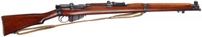 Lee-Enfield No.1 Mk.III* - .303 British. This was the main battle rifle of British and Commonwealth forces during the First World War, introduced in 1907 it has seen action throughout the 20th century.