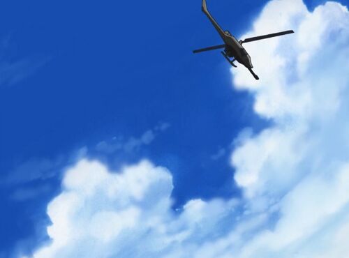 Akahori Gedou Hour Rabuge E09 helicopter 2 4.jpg