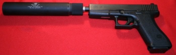 Suppressed Glock 17 (Gen 2) - 9x19mm Parabellum
