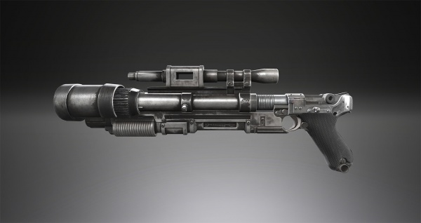 Cassian Andor's blaster, Wookieepedia