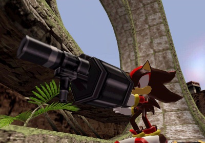 Why did Shadow the Hedgehog have a gun?