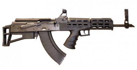 Zastava ZPAP92 7.62x39mm Semi-Automatic 30 Round AK47 Pistol with Wood  Forearm Synthetic Grip at K-Var