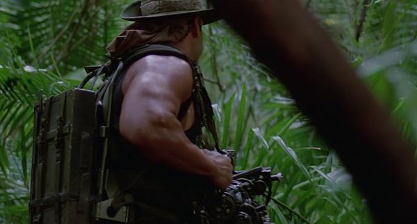 Mens Predator Blain Mini Gun Aint Got Time To Bleed Movie T Shirt Yautja  Aliens