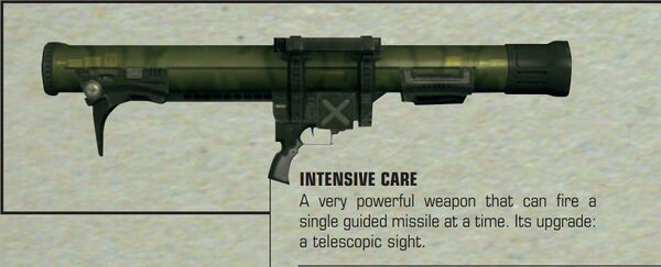 The "Intensive Care" in the game's manual.