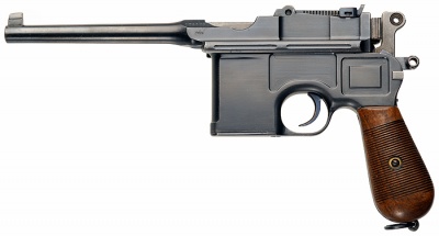 Mauser C96, .30 mauser.